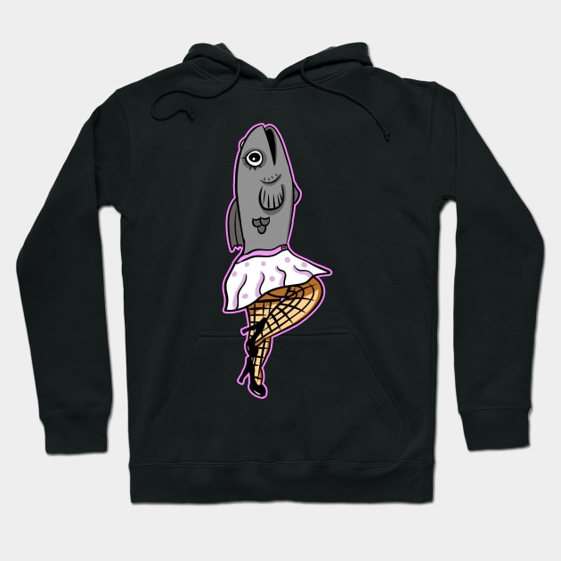 REVERSE MERMAID Hoodie by roxiqt